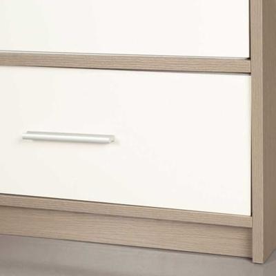 Ladenkast Max Home Wit Grijs Modern 58 x 112 x 30 cm Ladenkast Max Home Wit Grijs Modern 58 x 112 x 30 cm