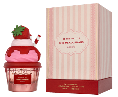 Lattafa Berry On Top Give Me Gourmand 75 ml Eau de Parfum Dames Lattafa Berry On Top Give Me Gourmand 75 ml Eau de Parfum Dames