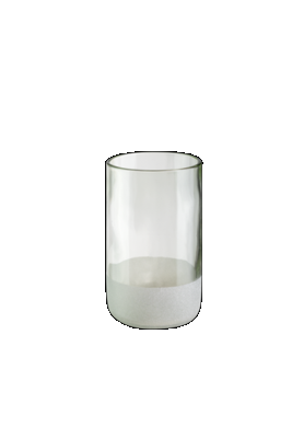 Iwas glas helder frosted, 35,5cl/12oz, 7,4 x 12cm, doos a 4 stuks