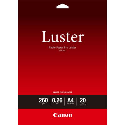 Canon LU-101 A 4 Photo Paper Pro Luster 260 g, 20 vel