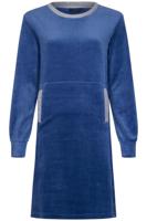 Velours dames nachthemd - Winter Blue - Winter nachtjapon met ronde hals - 40 - Blauw - 40 - 40 - 40 - 40 - 40 - 40 - 40 - 40 - 40 - 40 - - thumbnail