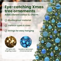 VidaXL Kerstboom met 150 led met standaard groen 120 cm pvc - thumbnail