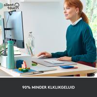 Logitech Signature M650 L Muis Radiografisch, Bluetooth Maat: L Optisch Wit 5 Toetsen 4000 dpi - thumbnail