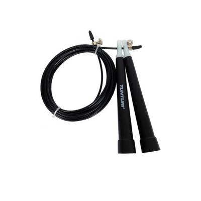 Tunturi verstelbare speed rope zwart
