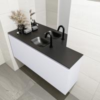 MONDIAZ OLAN 120cm toiletmeubel cale. LEX wastafel urban midden 1 kraangat - thumbnail