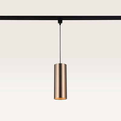 Hangspot Belano caramello l - GU10-fitting - Ontworpen voor 1-fase railsysteem - Bruin - Railspot - IP20 voor binnen