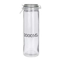 Voorraadpot glas 2L - thumbnail