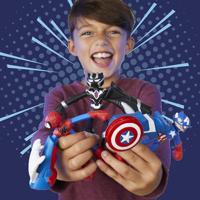 Play-Doh Spider-Man, My Web Creator doos met flexibel figuur en boetseerklei, vanaf 4 jaar, Marvel - thumbnail