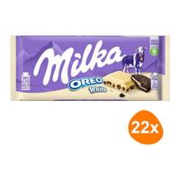 Milka - Oreo White - 22x 100g - thumbnail
