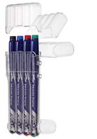 Pilot fineliner Frixion Basic, geassorteerde kleuren, set van 4 stuks - thumbnail