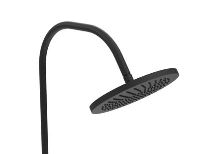 Gardentub buitendouche - tuinslangaansluiting - 165cm - mat zwart 216614