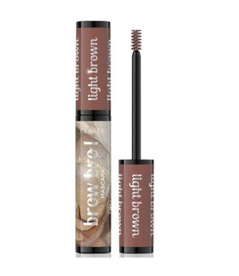 Claresa brow bro! wenkbrauw mascara 01 light brown 8ml