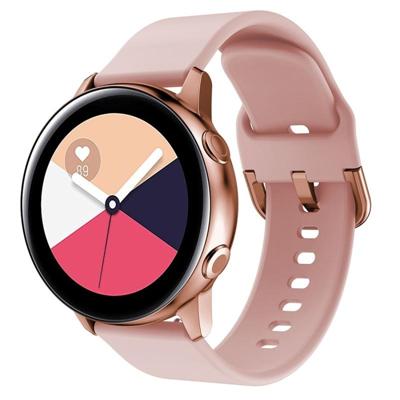 Slimme horloge galvanische gesp polsband horlogeband voor Galaxy Watch Active (roze)