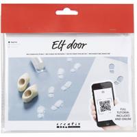 Creativ Company Mini hobbyset kabouterdeur, voetafdrukken, 1 doos - thumbnail