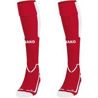 JAKO 3866 Kousen Lazio - Chilirood/Wit - 5 (43-46) - thumbnail