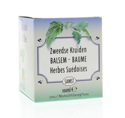Marval&Vincent Zweedse kruiden balsem/creme 100 Gram Marval&Vincent Zweedse kruiden balsem/creme 100 Gram