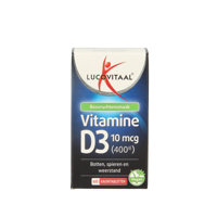 Vitamine D3 10mcg (400IE) vegan 60 Kauwtabletten - thumbnail