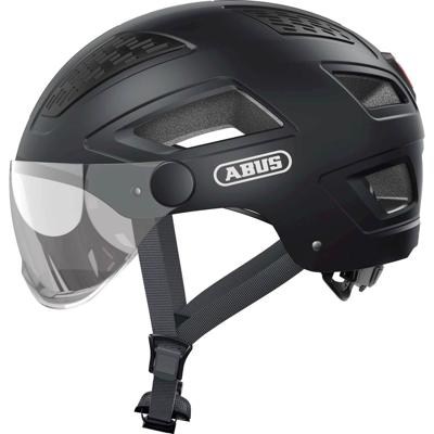 Abus helm hyban 2.0 ace velvet zwart m 52-58cm Abus helm hyban 2.0 ace velvet zwart m 52-58cm