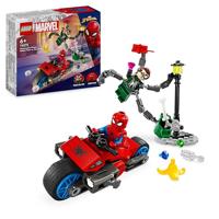 Lego Super Heroes 76275 Motorachtervolging Spiderman vs Doc Ock - thumbnail