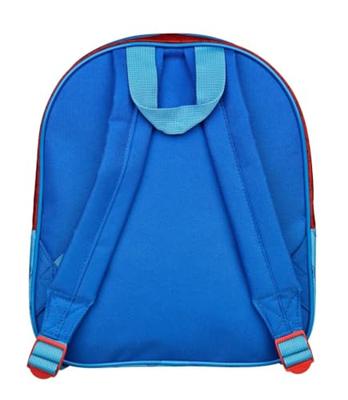 Super Mario Rugzak 30x25x10 cm Rood/Blauw/Groen