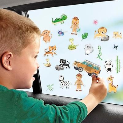 Totum raamstickers wildlife