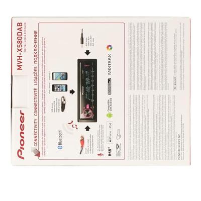 Pioneer MVH-X580DAB Autoradio met DAB Pioneer MVH-X580DAB Autoradio met DAB