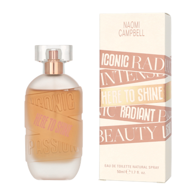Naomi Campbell Here To Shine Eau de Toilette Spray 50 ml Dames