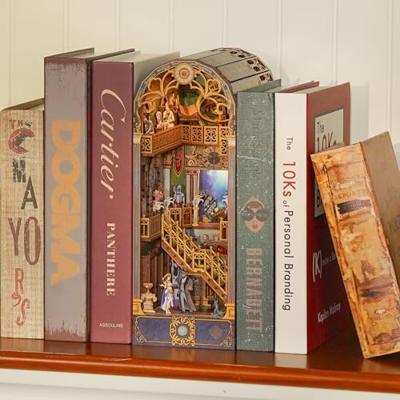 Tone-cheer BookNook Spacetime Museum DIY Modelbouw Knutselen Tone-cheer BookNook Spacetime Museum DIY Modelbouw Knutselen