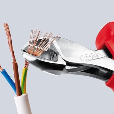 Knipex Zijsnijtang | X-Cut | verchr./comfort | 160 mm | 7305160 - 7305160