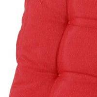 Kussen lage rug Panama baksteenrood 105 cm x 50 cm (4 stuks) Madison - Madison - thumbnail