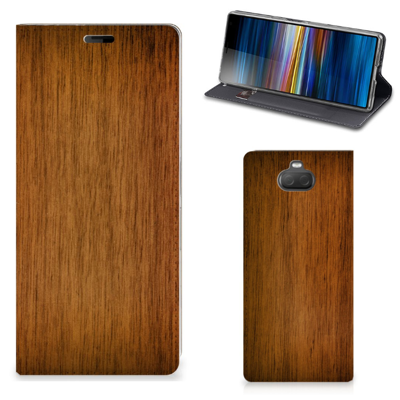 Sony Xperia 10 Plus Book | Wallet Case | Donker Hout