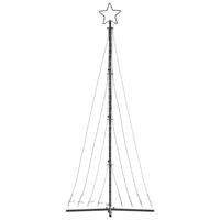 VidaXL Led-kerstboom 447 leds 249 cm blauw - thumbnail