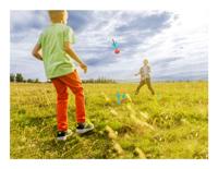 Outdoor Play giant garden darten, 6dlg. - thumbnail