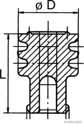 HERTH+BUSS Sort. connector housing herth & buss