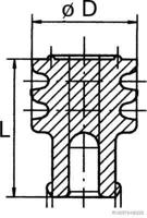 HERTH+BUSS Sort. connector housing herth & buss - thumbnail