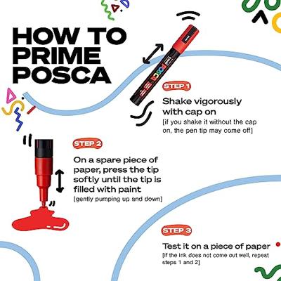 Uni POSCA paintmarker PC-3M, 1,5 mm, goud