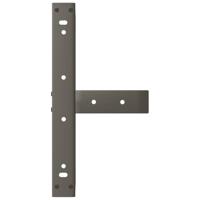 Salontafelpoten 2 st T-vormig 40x25x(30-31) cm staal naturel - thumbnail