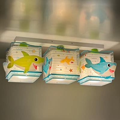 Dalber 3-lichts plafondlampLittle Shark - 63473
