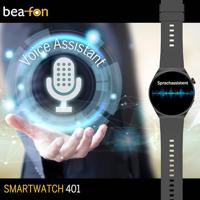Smartwatch beafon WATCH 401 43 mm 1,43" Zwart Zilverkleurig - thumbnail