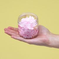 Roze Limonade Sherbet Pot met Whipped Soap Bodywash - thumbnail