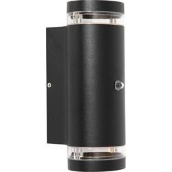 Steinhauer Buitenlamp Panay incl. LED 2 lichts dag nacht sensor zwart Steinhauer Buitenlamp Panay incl. LED 2 lichts dag nacht sensor zwart