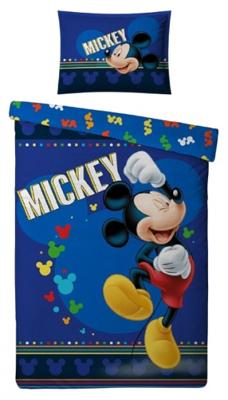 Disney Minnie Mouse Dekbedovertrek Blauw - 140 x 200 cm - Polyester