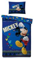 Disney Minnie Mouse Dekbedovertrek Blauw - 140 x 200 cm - Polyester - thumbnail
