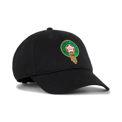 PUMA Marokko Fan Cap 2024-2026 Zwart Groen Rood