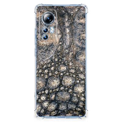 Xiaomi 12 Lite Case Anti-shock Krokodillenprint Xiaomi 12 Lite Case Anti-shock Krokodillenprint