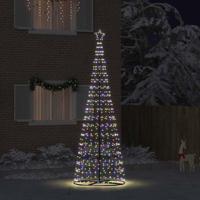 LED Kerstboom met 800 LED met standaard Multikleur 400 cm IJzer - thumbnail