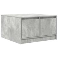 Salontafel met lades 70,5x70x40 cm betongrijs - thumbnail