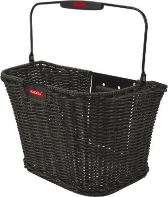 Klickfix Rixen & kaul mand, voorop "structura retro" fr.basket r&k structura retro black Klickfix Rixen & kaul mand, voorop "structura retro" fr.basket r&k structura retro black