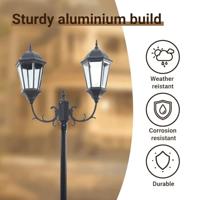 VidaXL Tuinverlichting brons 68 x 20 x 235 cm aluminium en glas - thumbnail