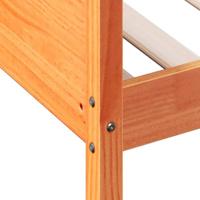 Slaapbank 90x190 cm massief grenenhout wasbruin - thumbnail